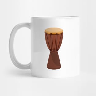 African Djembe Hand Drum Mug